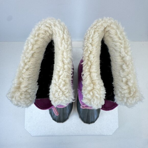 Sorel Yoot Pac Waterproof Winter Snow Boots Fuchsia Pink Lined Womens Size 5 - Picture 5 of 15